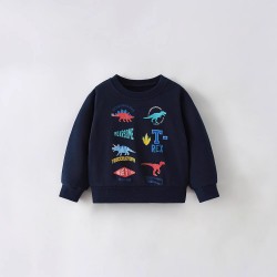 Cross-border boys' T-shirts, summer styles, European and American small and medium-sized children's round neck short-sleeved casual children's tops