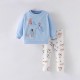 Girls' suits, new autumn and winter styles, European and American children's round-neck long-sleeved sweatshirts, stylish little girls' casual two-piece suits Girls' suits, new autumn and winter styles, European and American children's round-neck long-sleeved sweatshirts, stylish little girls' casual two-piece suits