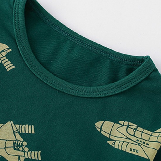 Boys' autumn new European and American style pajama sets, casual long-sleeved pants for small and medium-sized children, children's loungewear