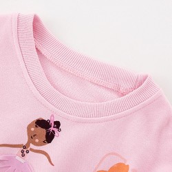 European and American style girls' dresses, new summer styles, small and medium-sized children's red heart skirts, cotton short-sleeved printed princess skirts