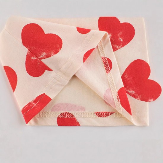 Girls' summer new European and American style children's clothing, children's T-shirts, round neck, short sleeves Printed cartoon children's baby tops