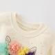 New autumn styles for young children: long-sleeved cotton dresses for girls. Cute printed skirts for children. New autumn styles for young children: long-sleeved cotton dresses for girls. Cute printed skirts for children.