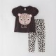 New autumn and winter styles for young children: round-neck, 3D, cute, cartoon-themed tops for little girls.