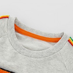 Children's two-piece suits for autumn. New European and American children's casual striped plaid pants, boys' base shirts, and loungewear.