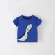 2025 new Korean-style short-sleeved T-shirts in stock Children's clothing for middle and large children, teenagers, and boys' tops