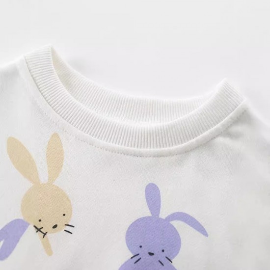 Boys' round-neck sweatshirts, new spring and autumn styles, fashionable children's terry Long-sleeved sweatpants for boys, stylish cartoon-themed children's clothing