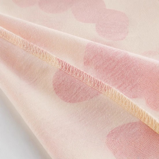 Girls' summer new European and American style children's clothing, children's T-shirts, round neck, short sleeves Printed cartoon children's baby tops