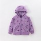 Girls' autumn and winter jackets, new European and American style, casual hooded cardigans for small and medium-sized children. terry cotton stylish little girls' tops. Girls' autumn and winter jackets, new European and American style, casual hooded cardigans for small and medium-sized children. terry cotton stylish little girls' tops.