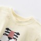 Girls' sweatshirts, autumn and winter styles, European and American small and medium-sized children's fashionable terry cotton round neck shirts, cute printed children's tops Girls' sweatshirts, autumn and winter styles, European and American small and medium-sized children's fashionable terry cotton round neck shirts, cute printed children's tops
