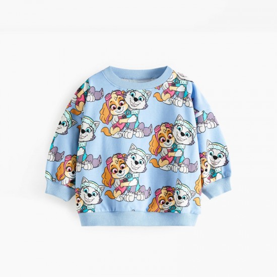 Foreign trade children's sweatshirts, new European and American style children's long-sleeved base shirts, casual round-neck children's pullovers.