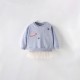 Girls' sweatshirts, new fall/winter styles, European and American children's stylish round neck sweatshirts, cute little girls' tops Girls' sweatshirts, new fall/winter styles, European and American children's stylish round neck sweatshirts, cute little girls' tops