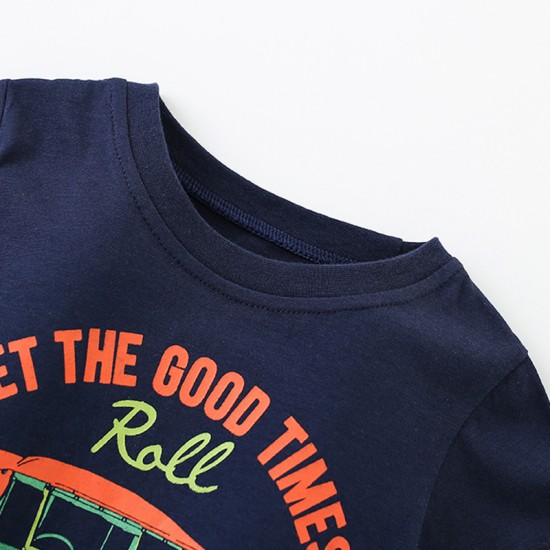 Summer European and American style polka dot cotton dresses for 3-8 year olds, new styles for princess dresses, stylish short-sleeved children's skirts.