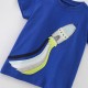 2025 new Korean-style short-sleeved T-shirts in stock Children's clothing for middle and large children, teenagers, and boys' tops