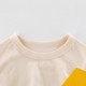 Girls' two-piece summer new summer children's printed shorts with flying sleeves, casual set, children's stylish T-shirts Girls' two-piece summer new summer children's printed shorts with flying sleeves, casual set, children's stylish T-shirts