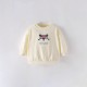 Girls' sweatshirts, autumn and winter styles, European and American small and medium-sized children's fashionable terry cotton round neck shirts, cute printed children's tops Girls' sweatshirts, autumn and winter styles, European and American small and medium-sized children's fashionable terry cotton round neck shirts, cute printed children's tops