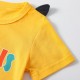 Boys' summer new European and American two-piece suits for children's clothing. Handsome short-sleeved shorts and children's clothing.