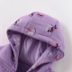 Girls' autumn and winter jackets, new European and American style, casual hooded cardigans for small and medium-sized children. terry cotton stylish little girls' tops. Girls' autumn and winter jackets, new European and American style, casual hooded cardigans for small and medium-sized children. terry cotton stylish little girls' tops.