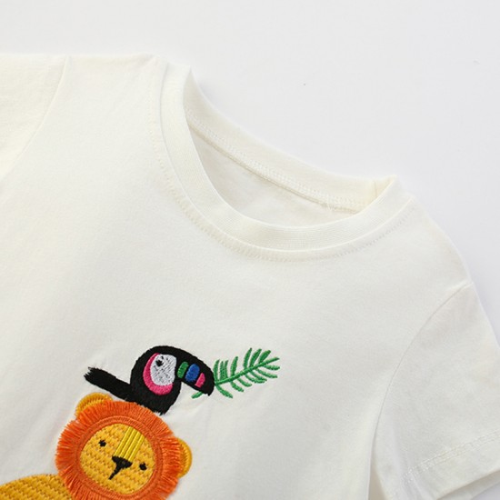 Cross-border children's clothing, new European and American summer suits for boys. Children's printed short-sleeved cotton shorts and children's T-shirts