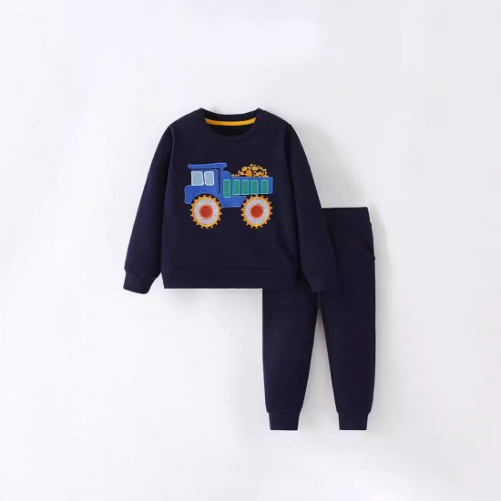 Girls' T-shirts, new autumn styles, European and American children's round-neck, long-sleeved base shirts, children's casual tops